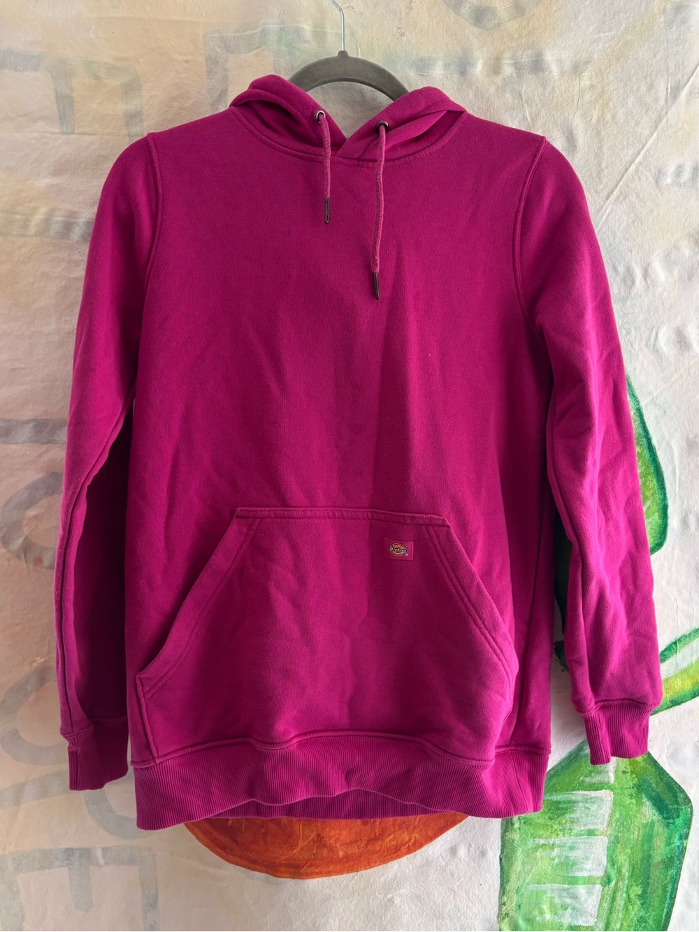 Dickies Women's Bright Magenta Pullover Hoodie